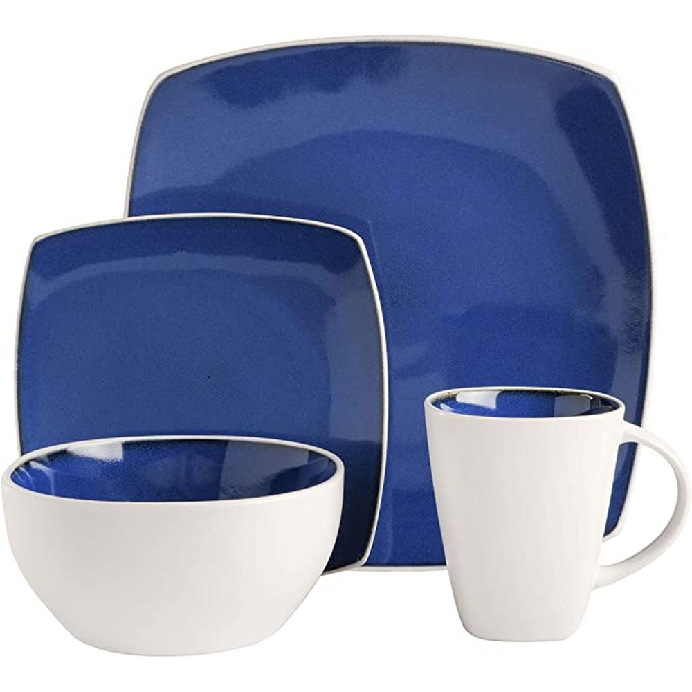 Gibson square dinnerware sets hotsell