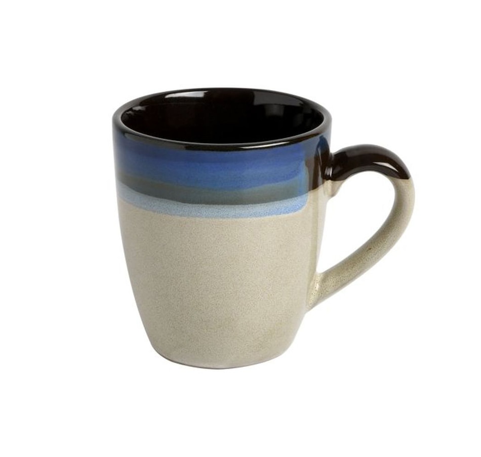 Image 727729_ALTMORE7.jpg, Product 727-729 / Price $74.99, Terra Bella 16-Piece Dinnerware Set (cream, blue rim, stoneware) on TSC.ca's Kitchen department