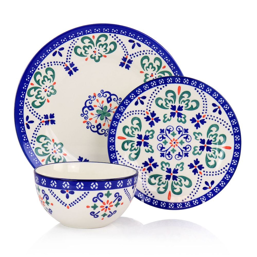Image 727754_ALTMORE1.jpg, Product 727-754 / Price $68.88, Laurie Gates Tierra Star 12-piece Set (Round, Stoneware) from Laurie Gates on TSC.ca's Kitchen department