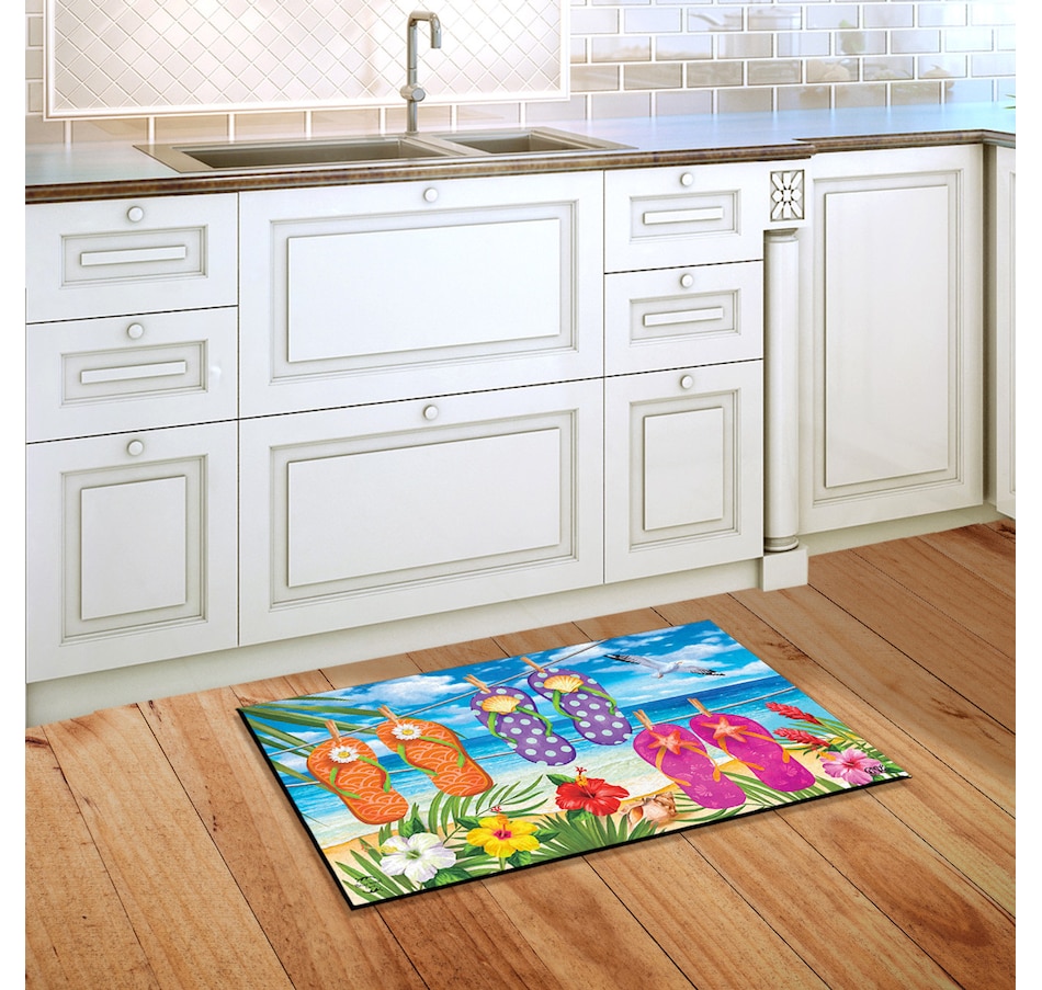 Image 727780_ALTMORE2.jpg, Product 727-780 / Price $29.99, Briarwood Lane Decorative Indoor and Outdoor Doormat Hanging Flip Flops from Briarwood Lane on TSC.ca's Home & Garden department