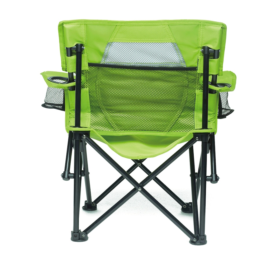 Image 727872_ALTMORE4.jpg, Product 727-872 / Price $139.00, Strongback Prodigy Youth Folding Outdoor Chair (lime green/grey) from Strongback on TSC.ca's Home & Garden department