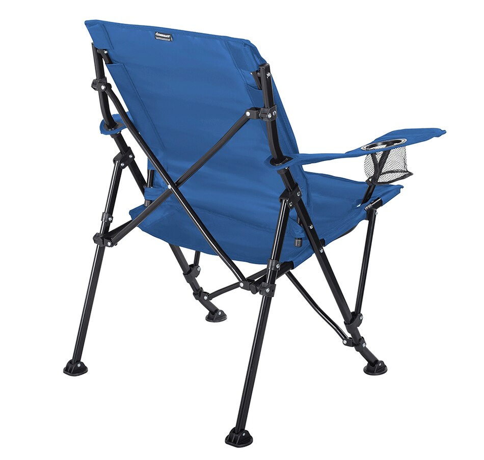 Image 727879_ALTMORE5.jpg, Product 727-879 / Price $189.00, Strongback Guru Folding Outdoor Chair (navy/grey) from Strongback on TSC.ca's Home & Garden department