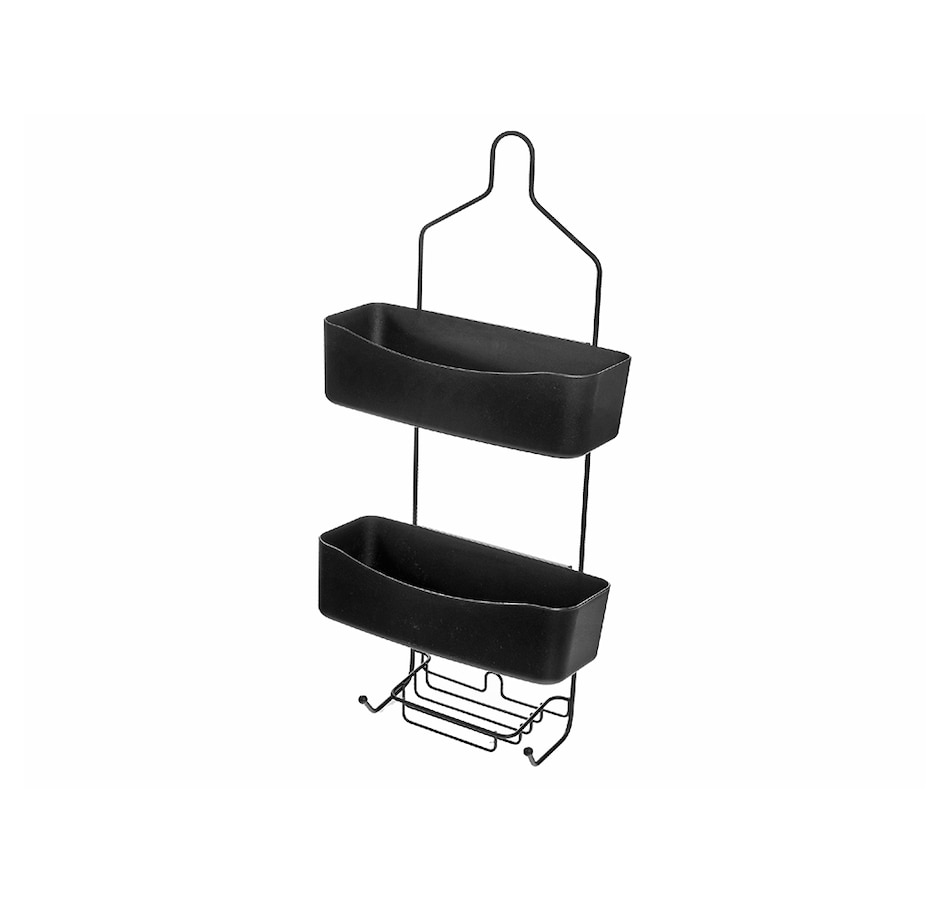 Image 727888_BLK.jpg, Product 727-888 / Price $40.00, IH Casa Decor Shower Caddy With Two Baskets from IH Casa Decor on TSC.ca's Home & Garden department