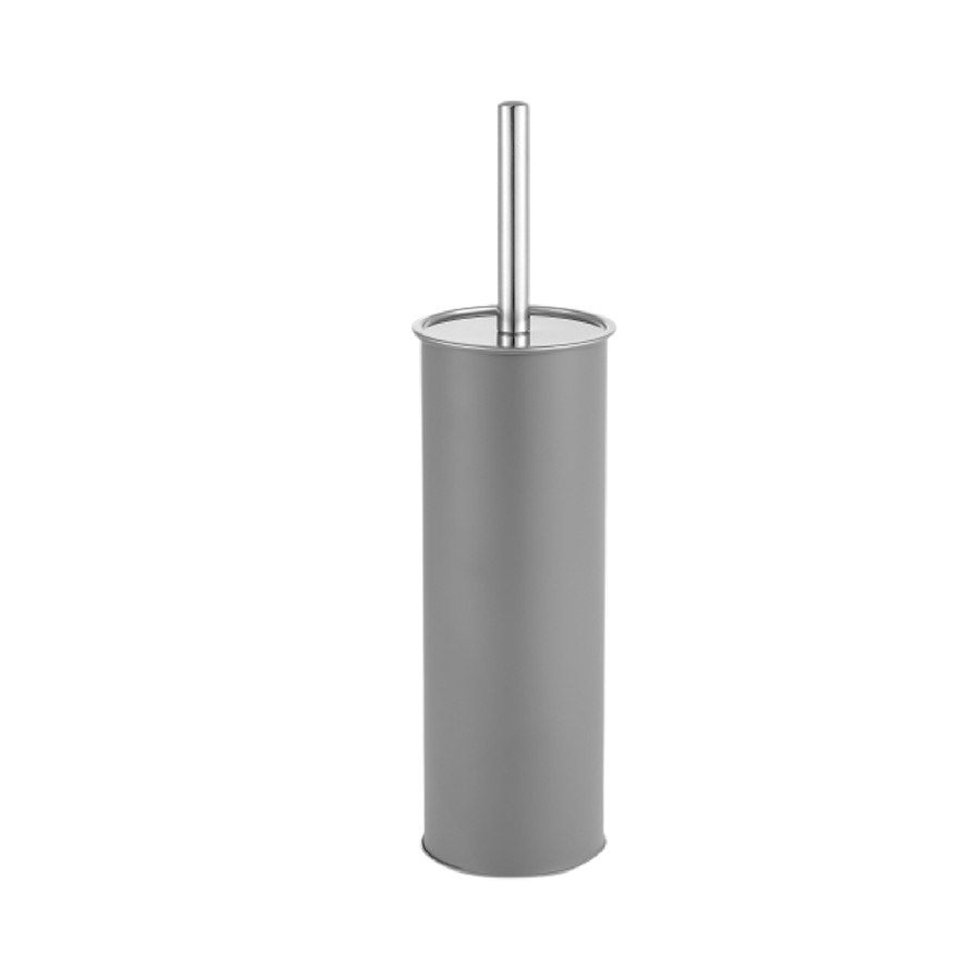 Image 727899_GRY.jpg, Product 727-899 / Price $19.00, IH Casa Decor Toilet Brush And Metal Holder With Lid from IH Casa Decor on TSC.ca's Home & Garden department