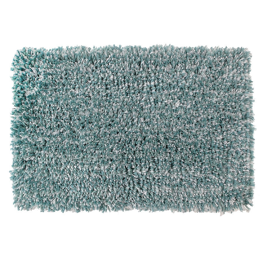 Image 727907_BLU.jpg, Product 727-907 / Price $28.00, IH Casa Decor Microfibre Shaggy Bath Mat 20" X 32" from IH Casa Decor on TSC.ca's Home & Garden department