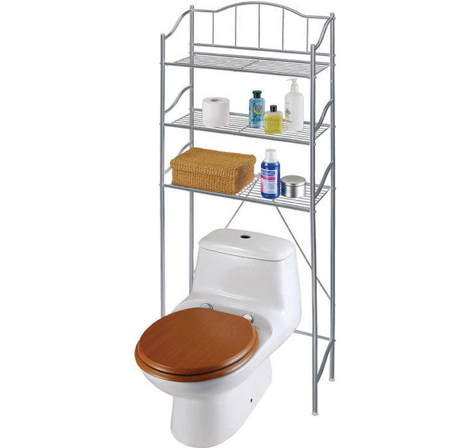 Image 727922_SIL.jpg, Product 727-922 / Price $100.00, IH Casa Decor Santana Space Saver Metal Silver from IH Casa Decor on TSC.ca's Home & Garden department