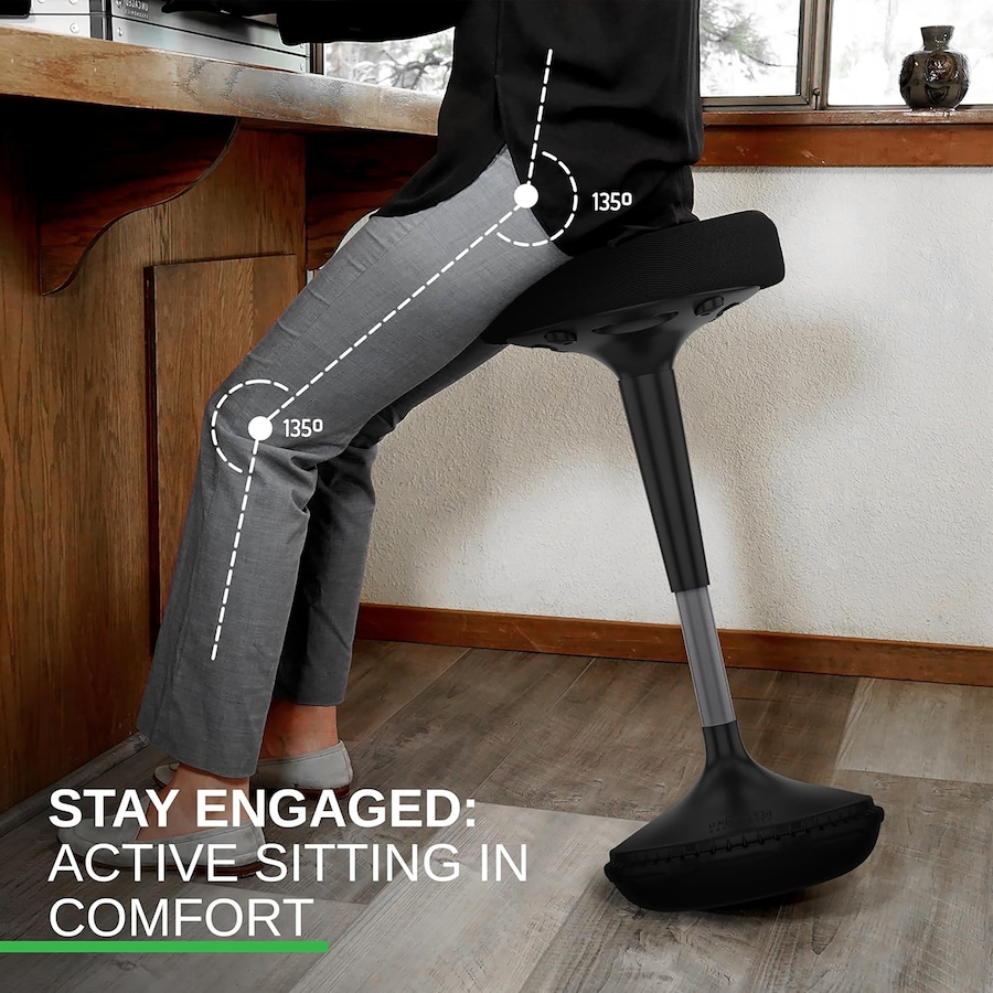 Image 727935_ALTMORE3.jpg, Product 727-935 / Price $199.99, Uncaged Ergonomics Wobble Stool from Uncaged Ergonomics on TSC.ca's Electronics department