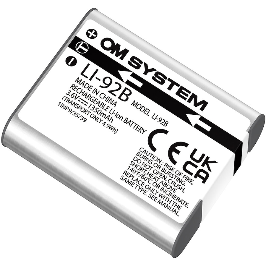 Image 727956_ALTMORE1.jpg, Product 727-956 / Price $59.99, OM System Li-92B Lithium-Ion Battery for TG6 and TG7 Cameras from Olympus - OM System on TSC.ca's Toys & Hobbies department
