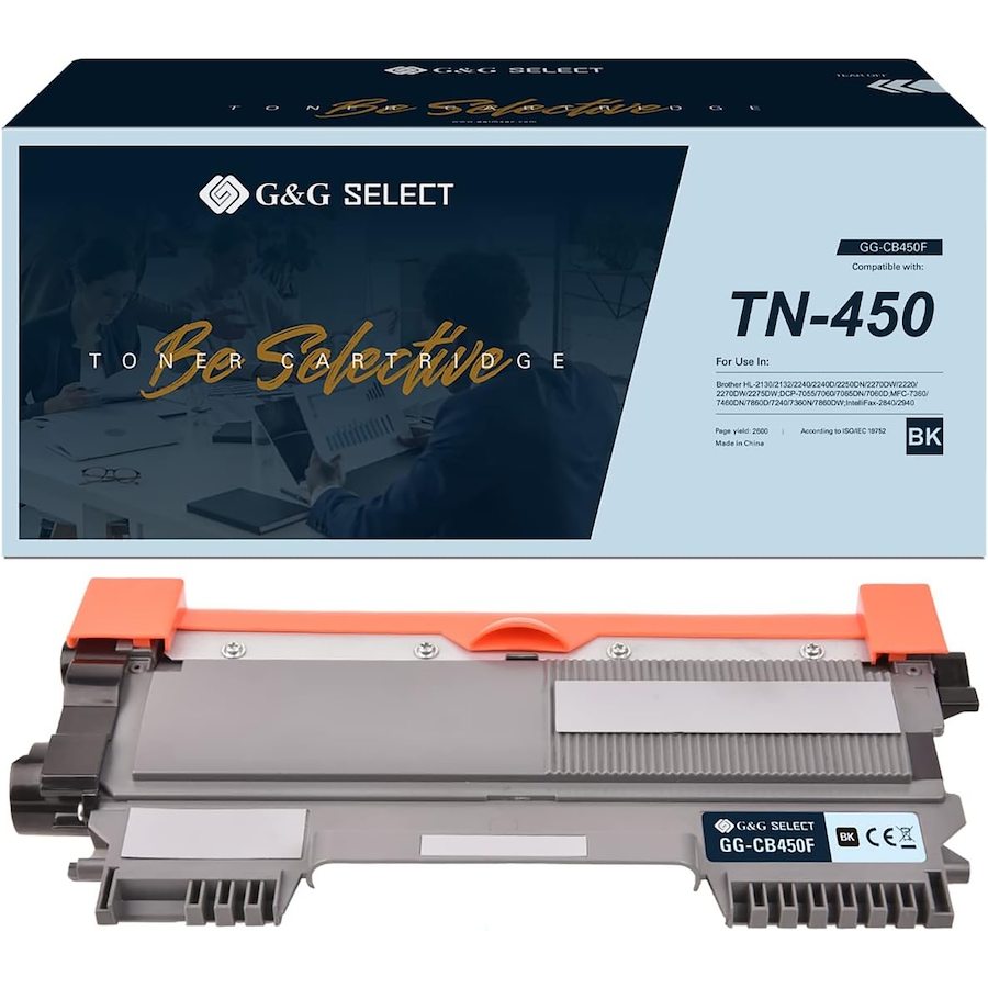 Image 727972.jpg, Product 727-972 / Price $49.99, G&G Select Compatible Toner Cartridge 2-Pack (can replace Brother TN450) from G&G on TSC.ca's Electronics department
