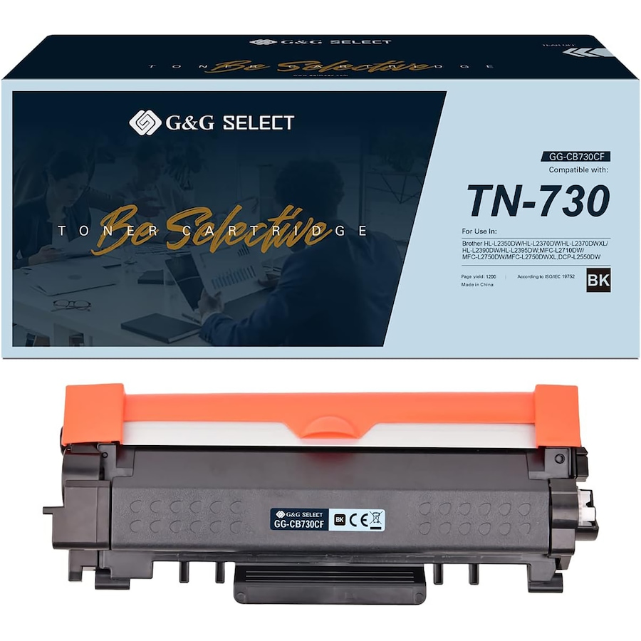 Image 727974.jpg, Product 727-974 / Price $59.99, G&G Select Compatible Toner Cartridge 2-Pack (can replace Brother TN730) from G&G on TSC.ca's Electronics department