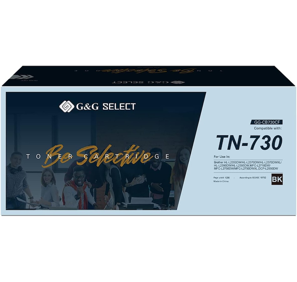 Image 727974_ALTMORE2.jpg, Product 727-974 / Price $59.99, G&G Select Compatible Toner Cartridge 2-Pack (can replace Brother TN730) from G&G on TSC.ca's Electronics department