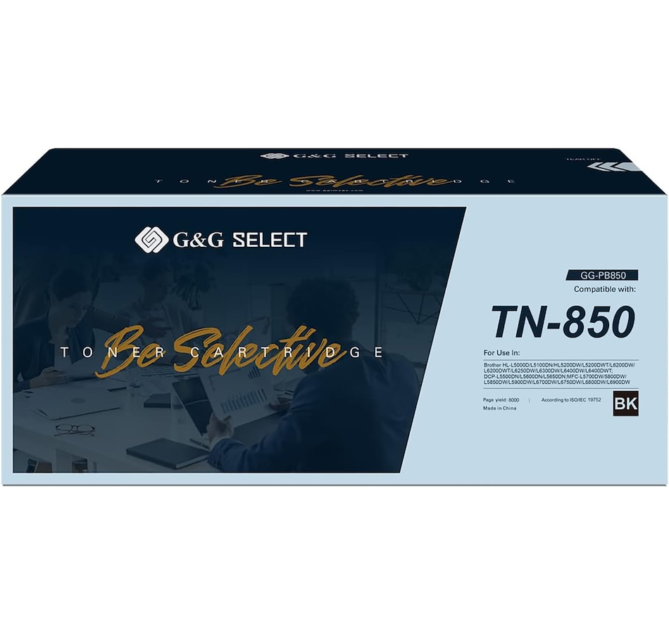 Image 727976_ALTMORE2.jpg, Product 727-976 / Price $79.99, G&G Select Compatible Toner Cartridge 2-Pack (can replace Brother TN850) from G&G on TSC.ca's Electronics department