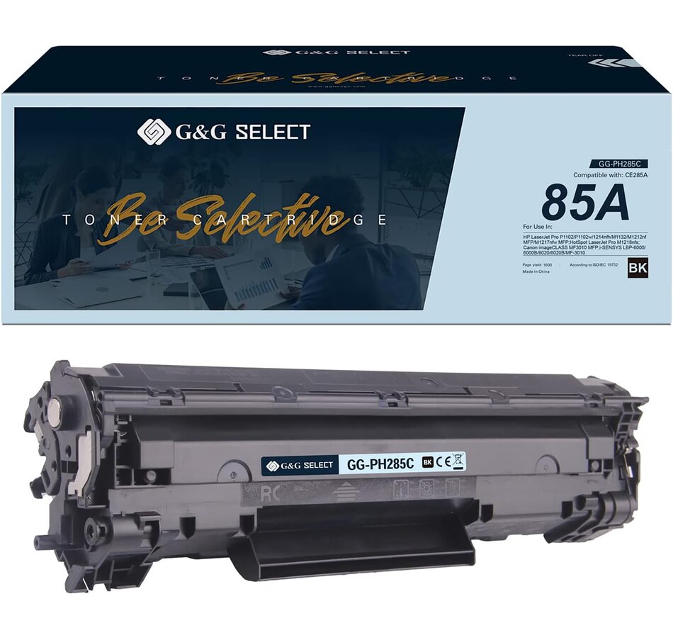 Image 727978.jpg, Product 727-978 / Price $59.99, G&G Select Compatible Toner Cartridge 2-Pack (can replace HP 85A CE285A) from G&G on TSC.ca's Electronics department