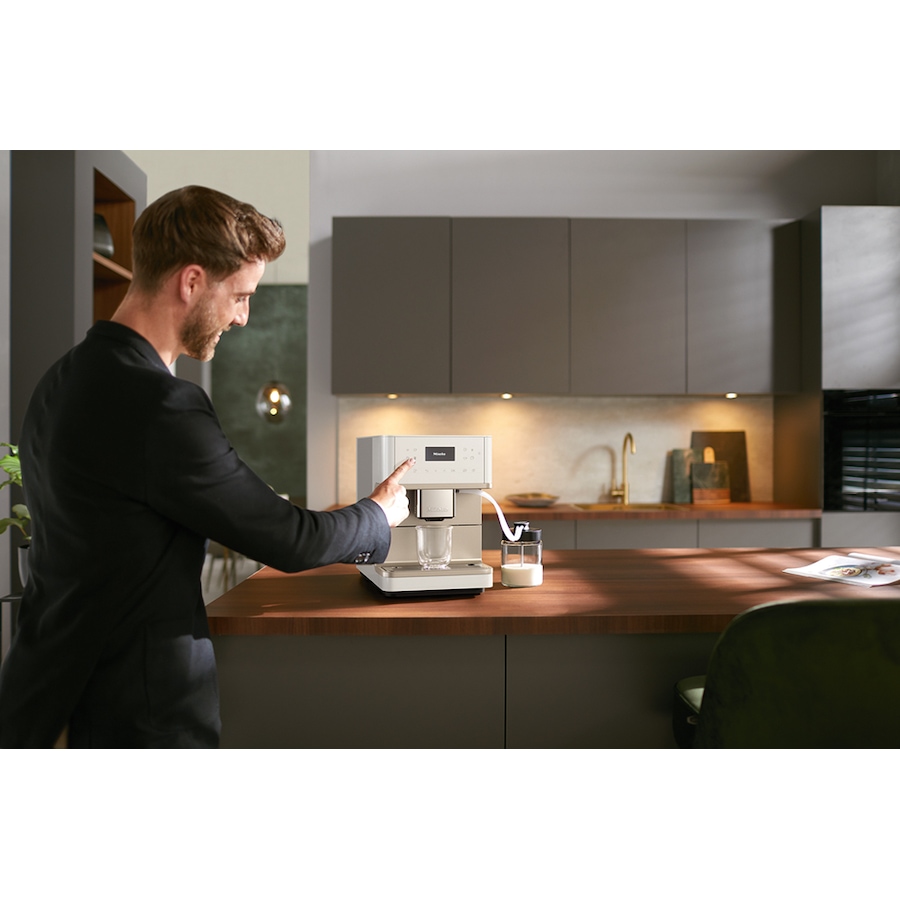 Image 727980_ALTMORE5.jpg, Product 727-980 / Price $2,999.99, Miele CM 6360 Milk Perfection Superautomatic Countertop Coffee Machine from Miele on TSC.ca's Kitchen department