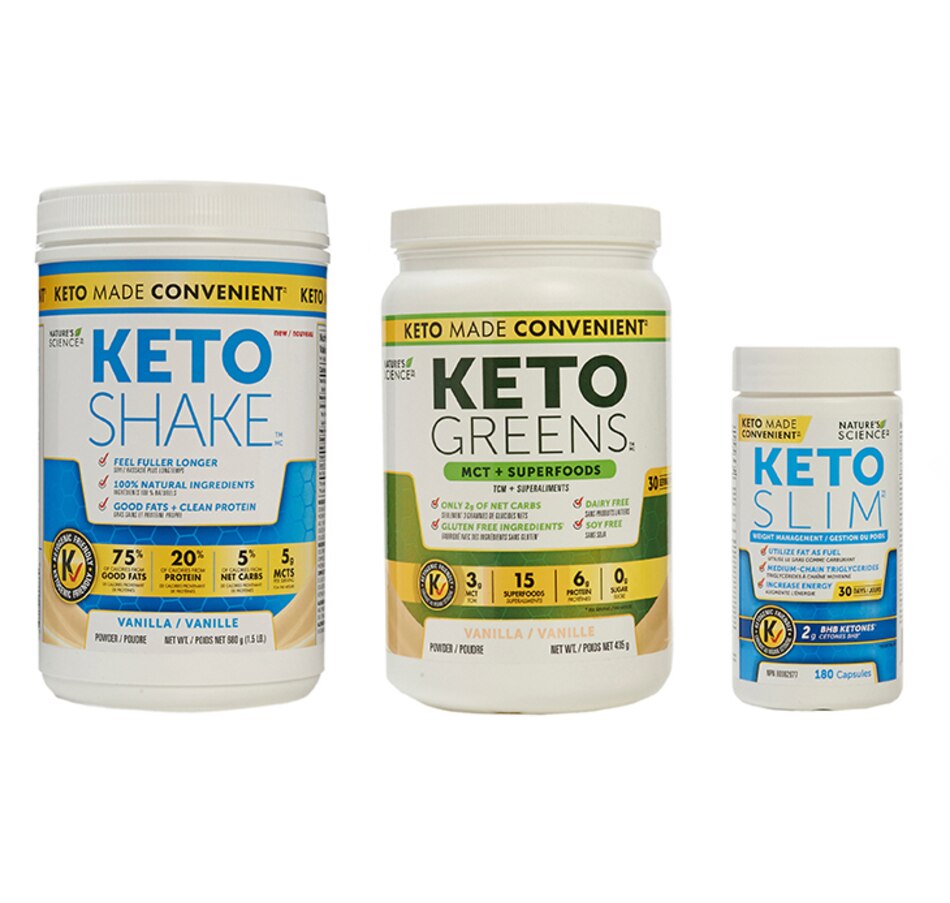 Image 728111_VAN.jpg, Product 728-111 / Price $173.00, Nature's Science Keto 30-Day Bundle from Keto Made Convenient on TSC.ca's Health & Fitness department