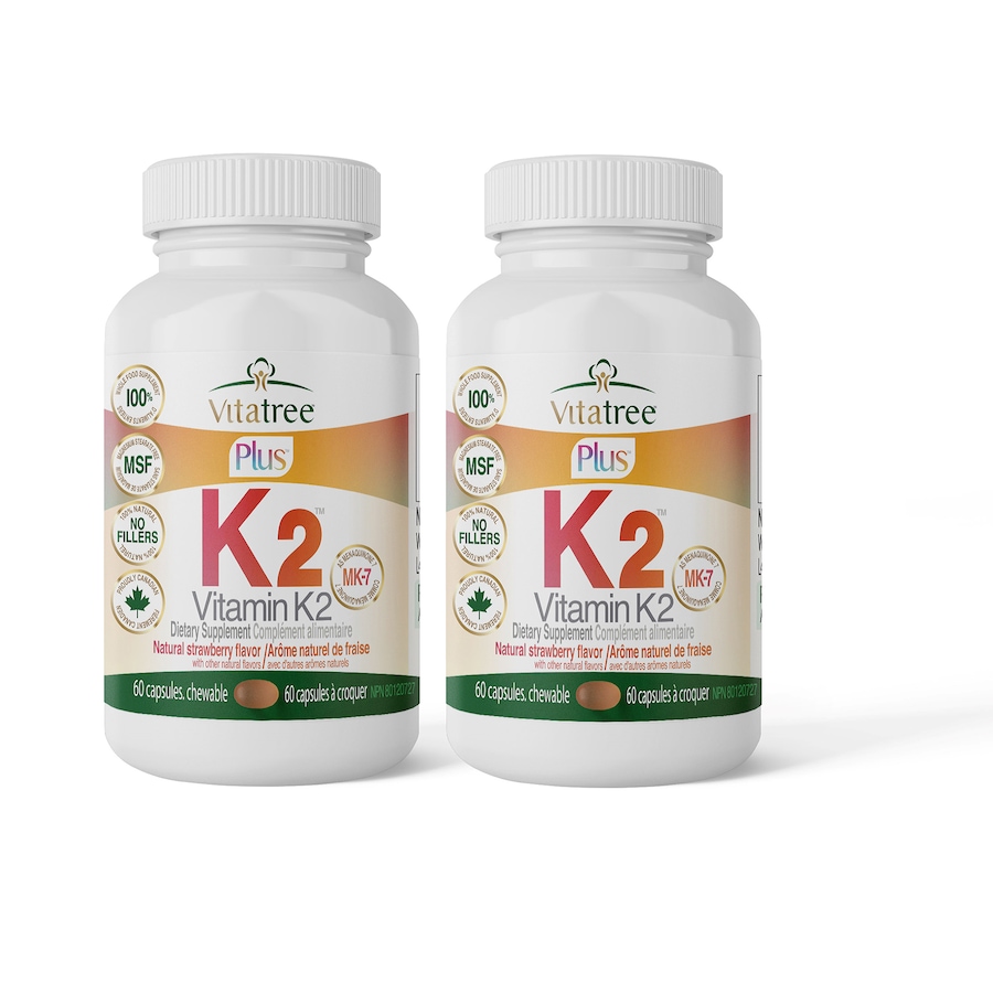 Image 728120.jpg, Product 728-120 / Price $87.99, VitaTree Vitamin K2 Chewable 60 Day from VitaTree Nutritionals on TSC.ca's Health & Fitness department