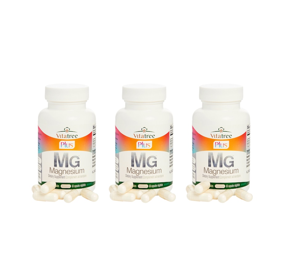 Image 728125.jpg, Product 728-125 / Price $113.99, VitaTree Magnesium 90 Day from VitaTree Nutritionals on TSC.ca's Health & Fitness department