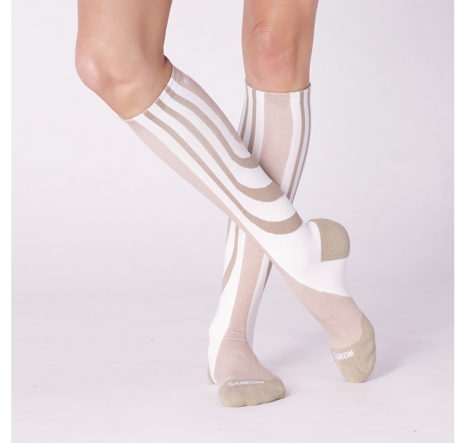 Health & Fitness - Activewear - Bottoms - Sankom Patent Activewear Compression  Socks - Online Shopping for Canadians