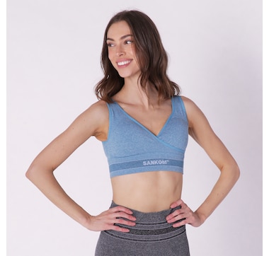 Health & Fitness - Activewear - Tops - Sankom Patent Activewear Bra -  Online Shopping for Canadians