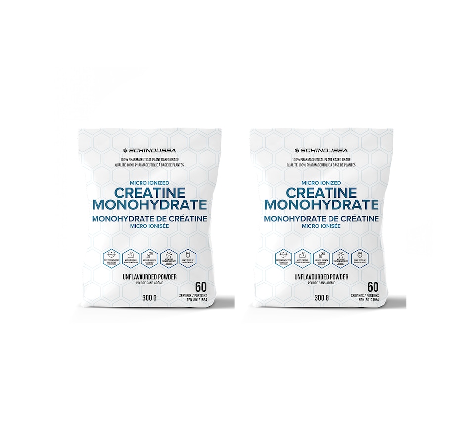 Image 728239.jpg, Product 728-239 / Price $69.99,  Schinoussa Micro Ionized Creatine Monohydrate Duo from Schinoussa  on TSC.ca's Health & Fitness department