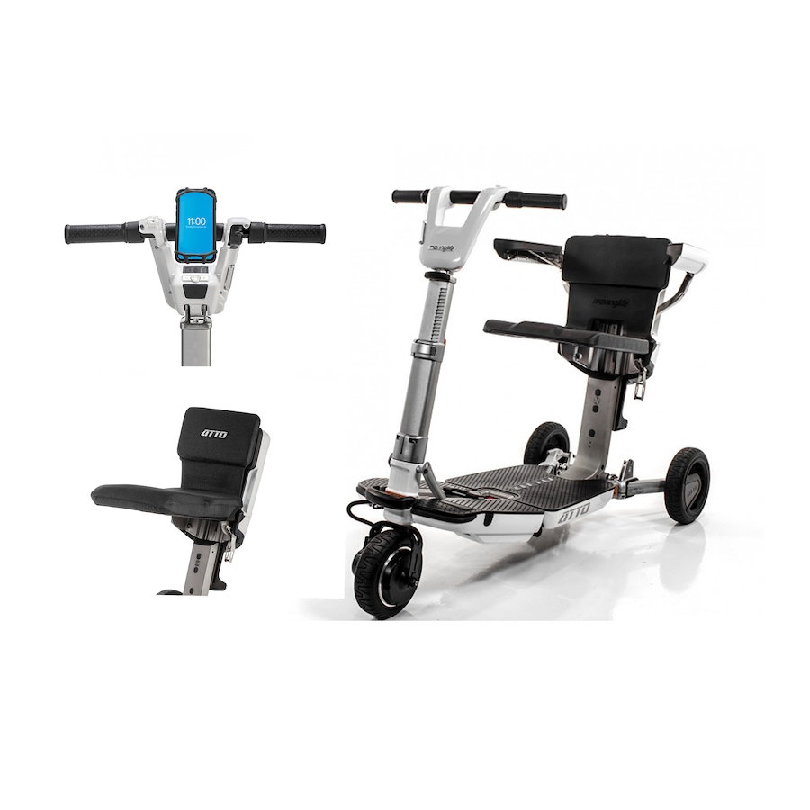 Image 728303.jpg, Product 728-303 / Price $5,667.00, Moving Life Atto Classic Mobility Scooter With Foldable Armrests & Bonuses from Moving Life on TSC.ca's Health & Fitness department