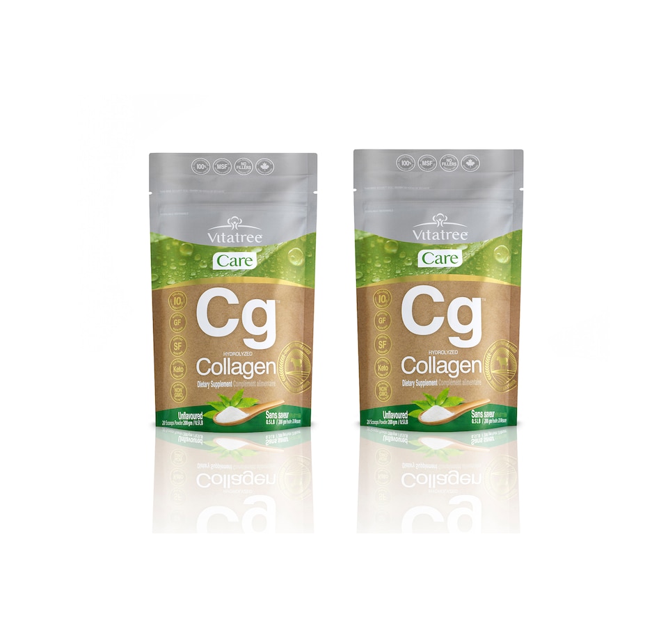 Image 728316.jpg, Product 728-316 / Price $99.99, VitaTree Care Collagen Powder Unflavoured 2 Pouches from VitaTree Nutritionals on TSC.ca's Health & Fitness department