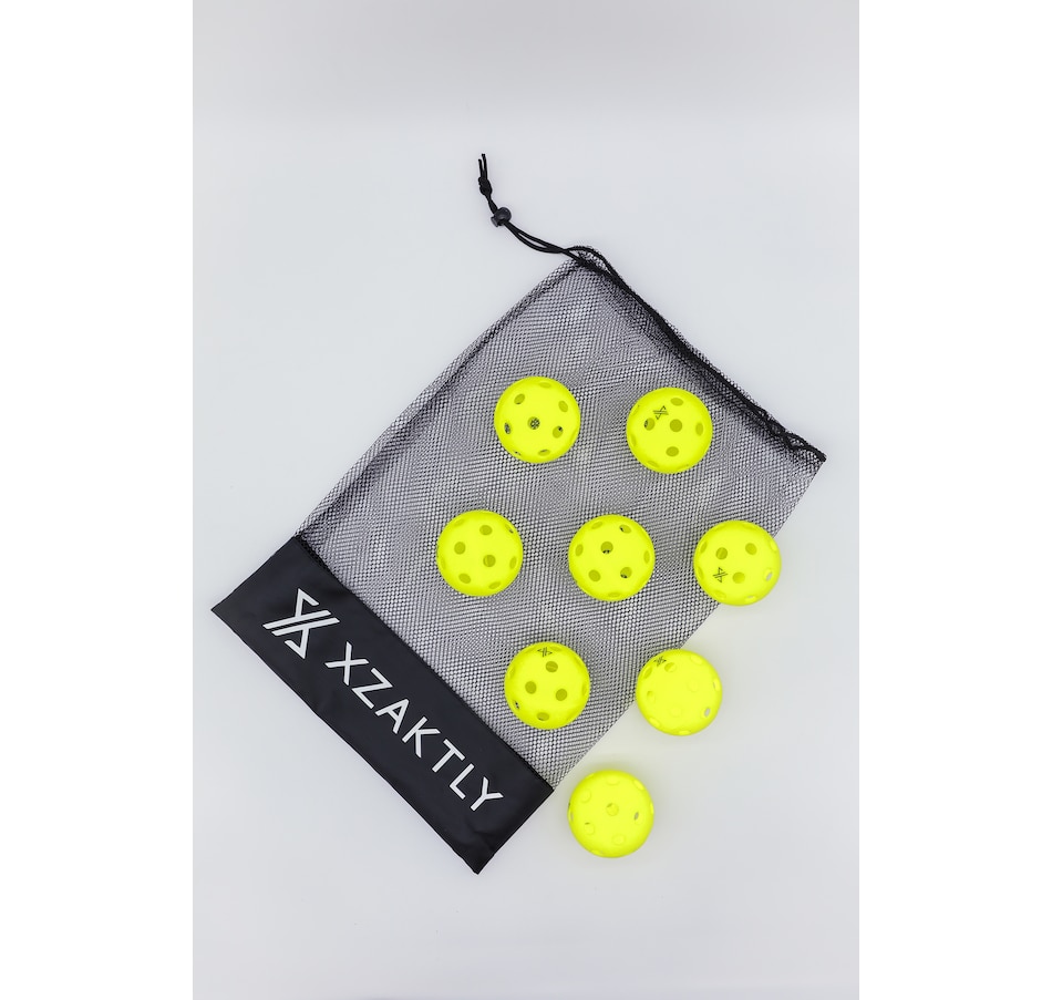 Image 728361.jpg, Product 728-361 / Price $18.75, Xzaktly Indoor Pickleballs - Set of 8 from xzaktly on TSC.ca's Health & Fitness department