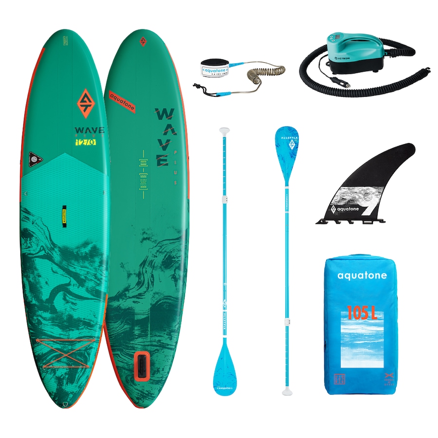 Image 728382.jpg, Product 728-382 / Price $975.00, Aquatone Wave Plus 12' Inflatable Paddleboard with Electric Pump from Aquatone on TSC.ca's Health & Fitness department