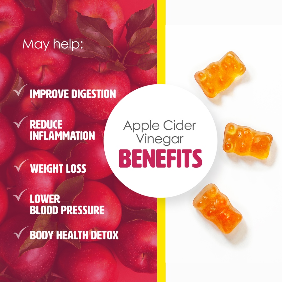 Image 728392_ALTMORE3.jpg, Product 728-392 / Price $24.99, No Sugar Apple Cider Vinegar Gummies 78-Count from No Sugar on TSC.ca's Health & Fitness department