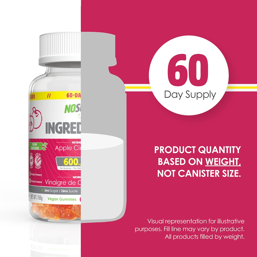 Image 728392_ALTMORE5.jpg, Product 728-392 / Price $24.99, No Sugar Apple Cider Vinegar Gummies 78-Count from No Sugar on TSC.ca's Health & Fitness department