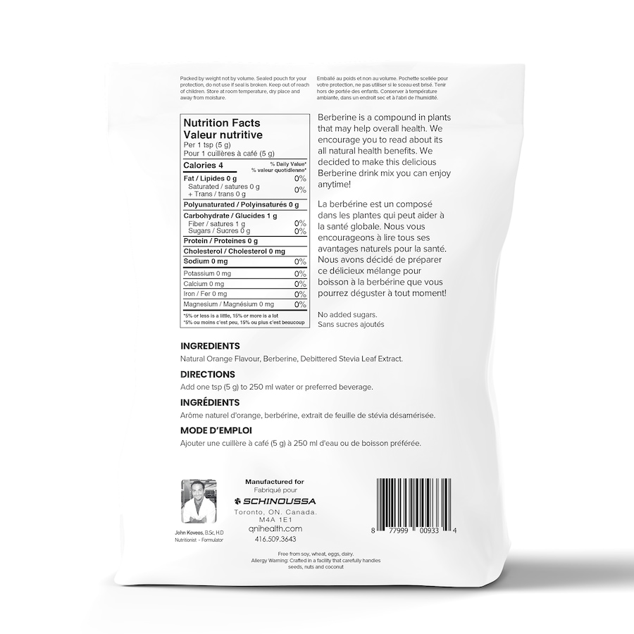 Image 728395_ALTMORE1.jpg, Product 728-395 / Price $34.99, Schinoussa Berberine Natural Orange Flavour Drink Mix from Schinoussa  on TSC.ca's Health & Fitness department