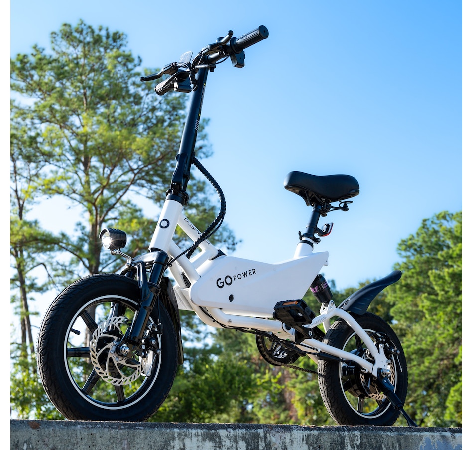 Image 728400_ALTMORE5.jpg, Product 728-400 / Price $799.00, GoPowerBike GoSpyder Foldable Electric City Bike (350W Motor /40km Range /24km/h Top Speed) from Go Power E-Bikes on TSC.ca's Health & Fitness department