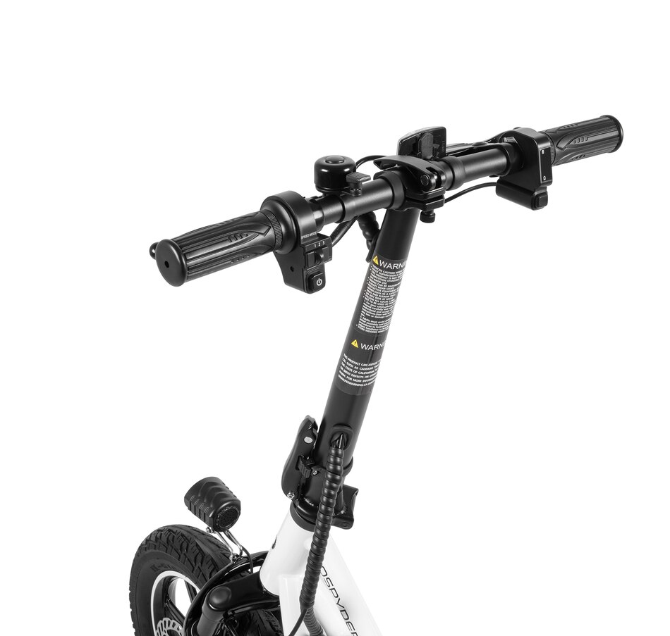 Image 728400_ALTMORE8.jpg, Product 728-400 / Price $799.00, GoPowerBike GoSpyder Foldable Electric City Bike (350W Motor /40km Range /24km/h Top Speed) from Go Power E-Bikes on TSC.ca's Health & Fitness department