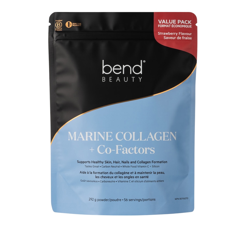 Image 728407.jpg, Product 728-407 / Price $89.00, Bend Beauty Marine Collagen + Co-Factors Value Pack Strawberry from Bend Beauty on TSC.ca's Health & Fitness department