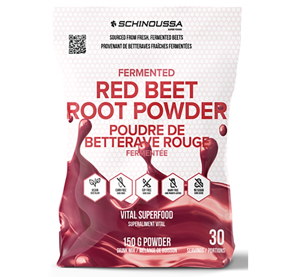 Image 728412.jpg, Product 728-412 / Price $44.00, Schinoussa Fermented Red Beet Root Powder from Schinoussa on TSC.ca's Health & Fitness department