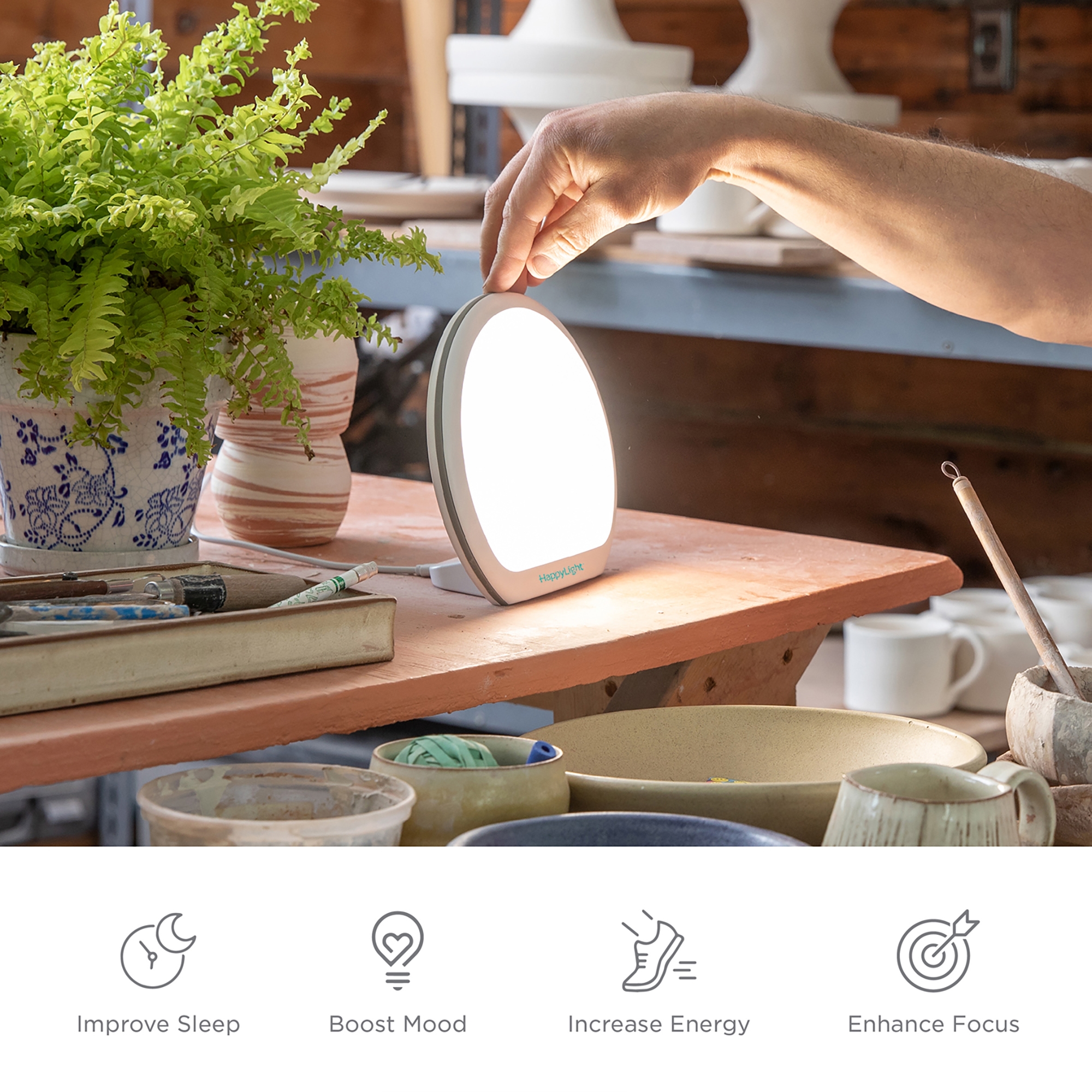 その他 verilux HappyLight Alba Verilux Happylight Alba Light Therapy Lamp - TSC.ca