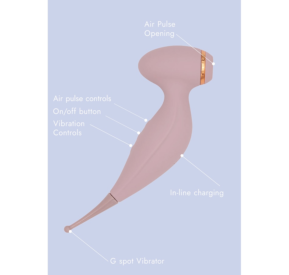 Image 728550_ALTMORE2.jpg, Product 728-550 / Price $119.99, Amour Dual Function Air Pulse G Spot Stimulator from Amour on TSC.ca's Sexual Wellness department