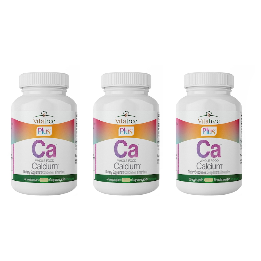 Image 728557.jpg, Product 728-557 / Price $113.99, VitaTree Plus Whole Food Calcium Capsules 90 Day from VitaTree Nutritionals on TSC.ca's Health & Fitness department