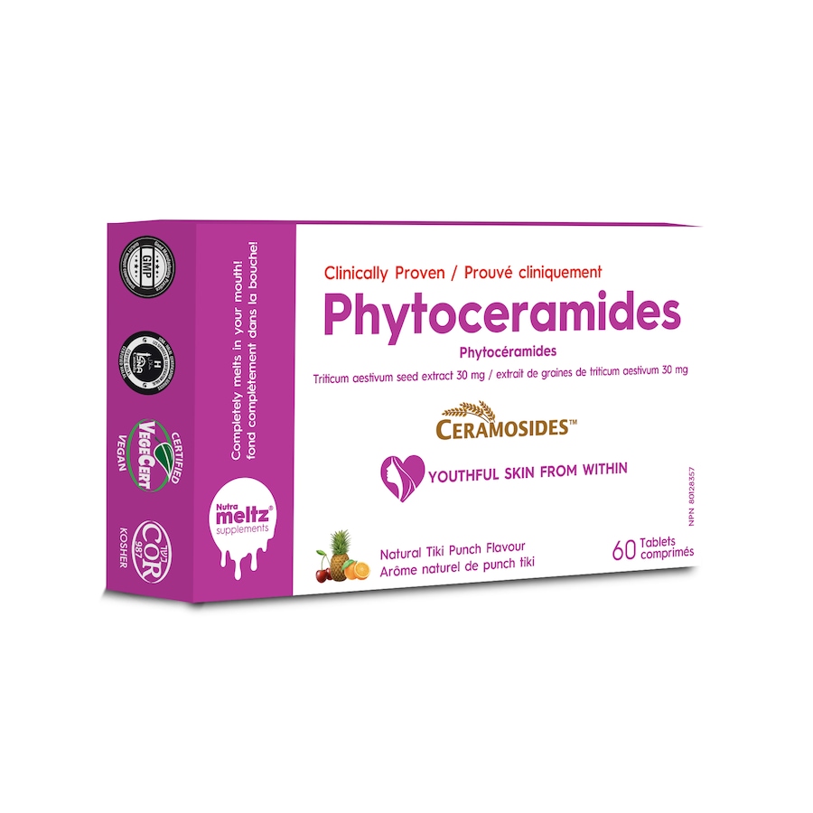 Image 728600.jpg, Product 728-600 / Price $37.99, Nutrameltz Phytoceramides (60-ct) from Nutrameltz on TSC.ca's Health & Fitness department