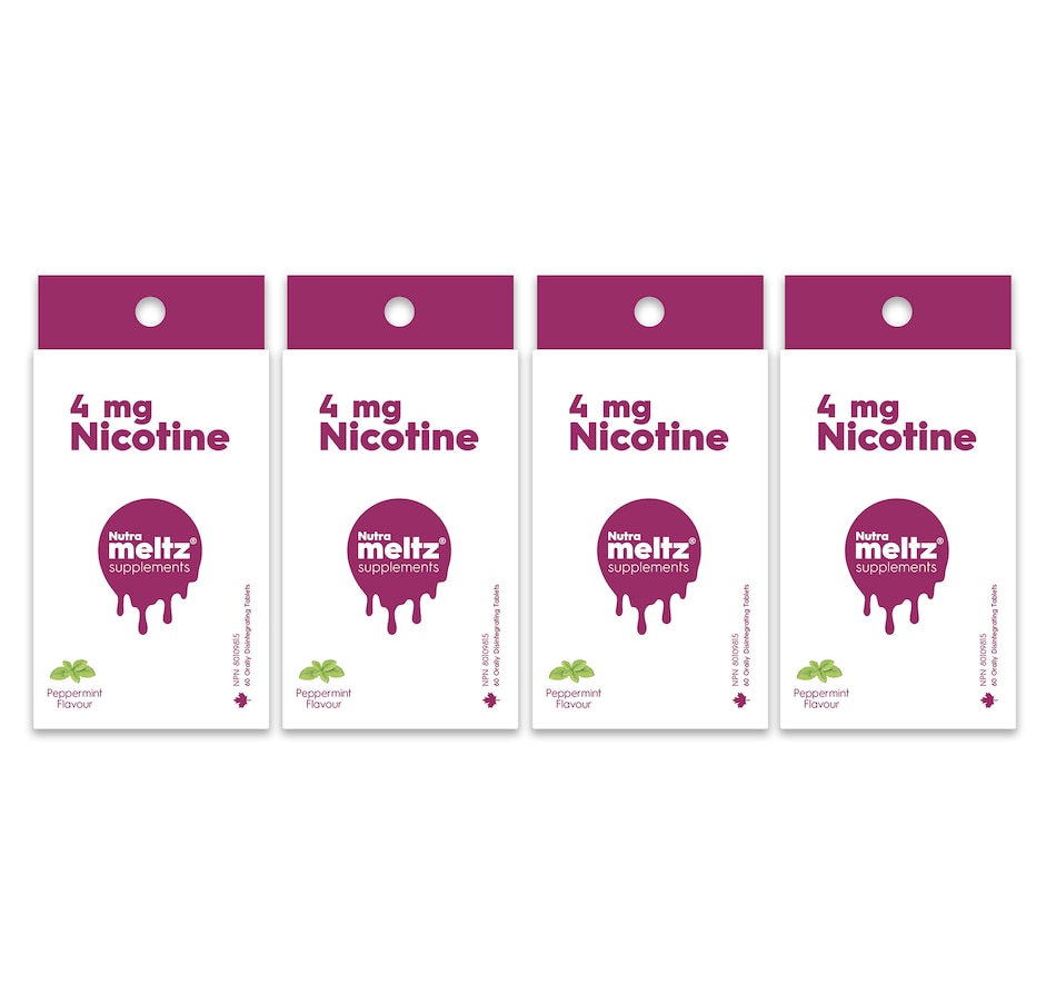 Image 728623.jpg, Product 728-623 / Price $91.00, Nutrameltz Nicotine 4-Pack from Nutrameltz on TSC.ca's Health & Fitness department