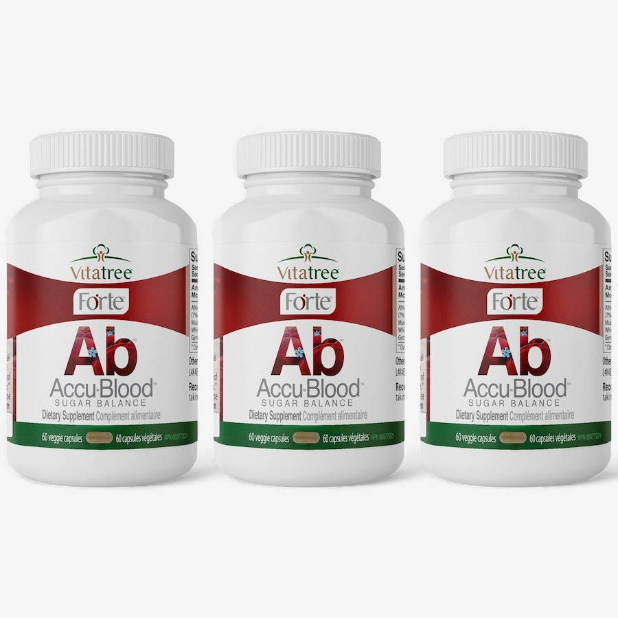 Image 728661.jpg, Product 728-661 / Price $140.49, VitaTree Forte Accu-Blood Sugar Balance 90-Day from VitaTree Nutritionals on TSC.ca's Health & Fitness department