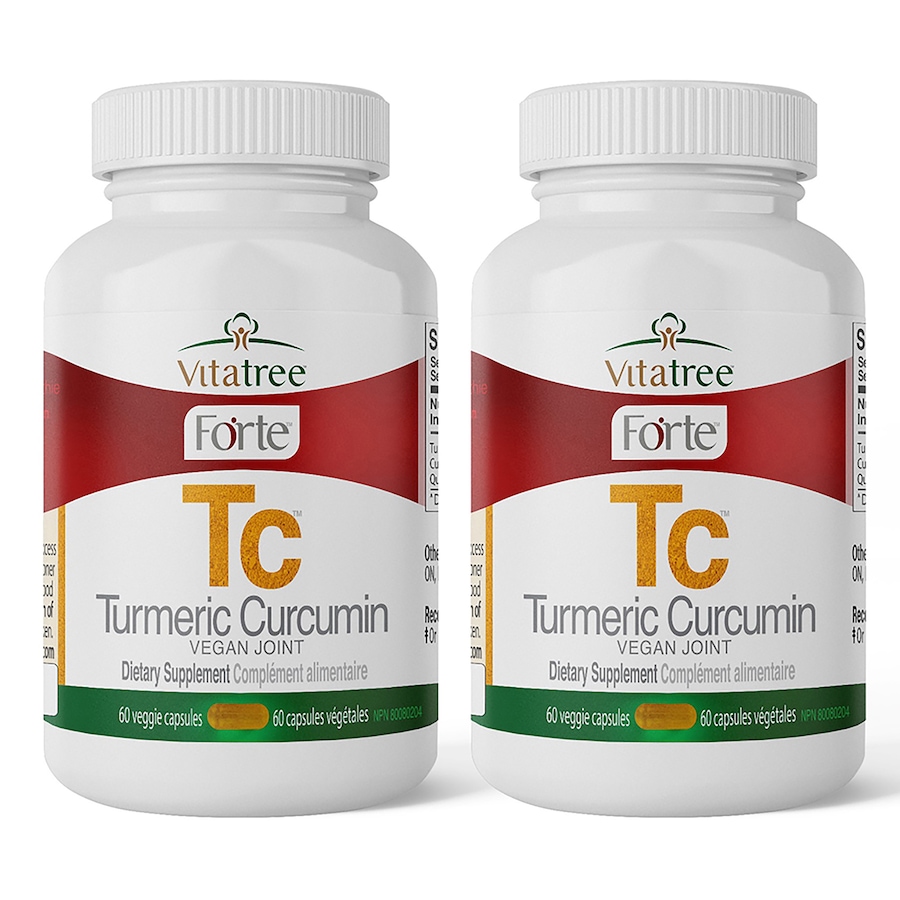 Image 728664.jpg, Product 728-664 / Price $101.99, VitaTree Forte Turmeric Curcumin Vegan Joint 60-Day from VitaTree Nutritionals on TSC.ca's Health & Fitness department