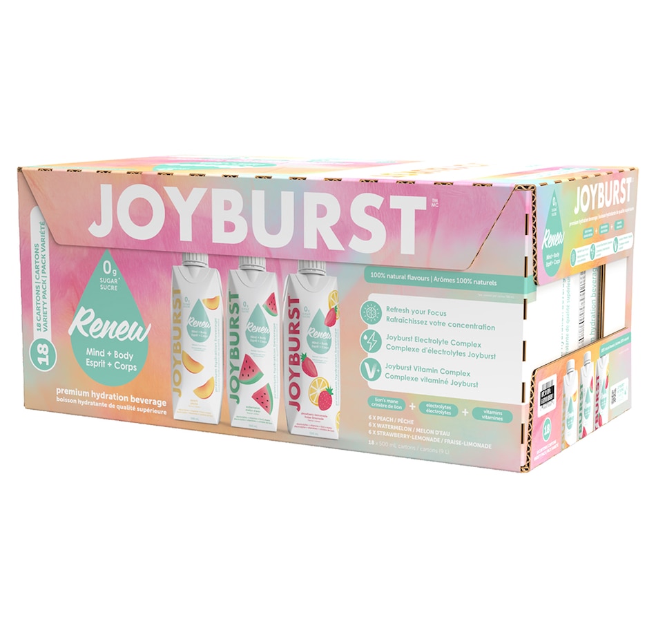 Image 728667_ALTMORE1.jpg, Product 728-667 / Price $130.00, Joyburst Renew Hydration And Mocktails Bundle from No Sugar on TSC.ca's Health & Fitness department
