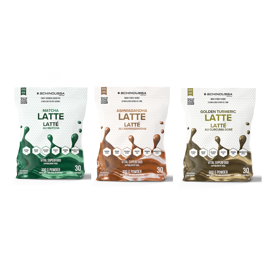 Image 728674.jpg, Product 728-674 / Price $109.99, Schinoussa Latte Sampler Trio from Schinoussa on TSC.ca's Health & Fitness department