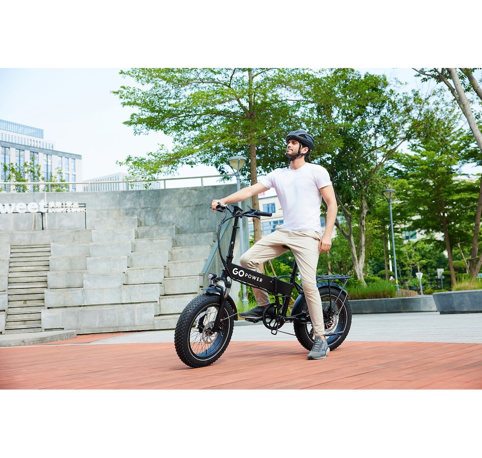 Image 728682_ALTMORE8.jpg, Product 728-682 / Price $1,899.00, GoPowerBike GoExpress V2 Foldable Electric City Bike (500W Motor/ 58km Range/ 32km/h Top Speed) from Go Power E-Bikes on TSC.ca's Health & Fitness department