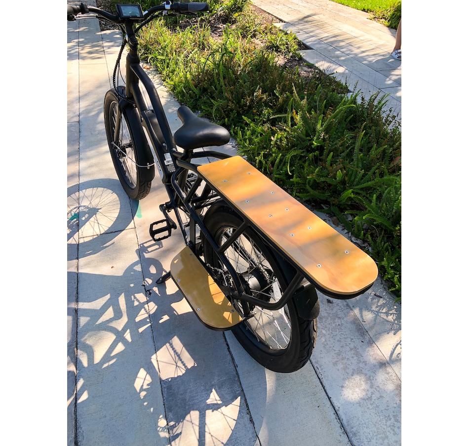 Image 728684_ALTMORE4.jpg, Product 728-684 / Price $2,199.00, GoPowerBike GoCargo Fat-Tire Electric City Bike (500W Motor / 80km Range / 32km/h Top Speed) from Go Power E-Bikes on TSC.ca's Health & Fitness department