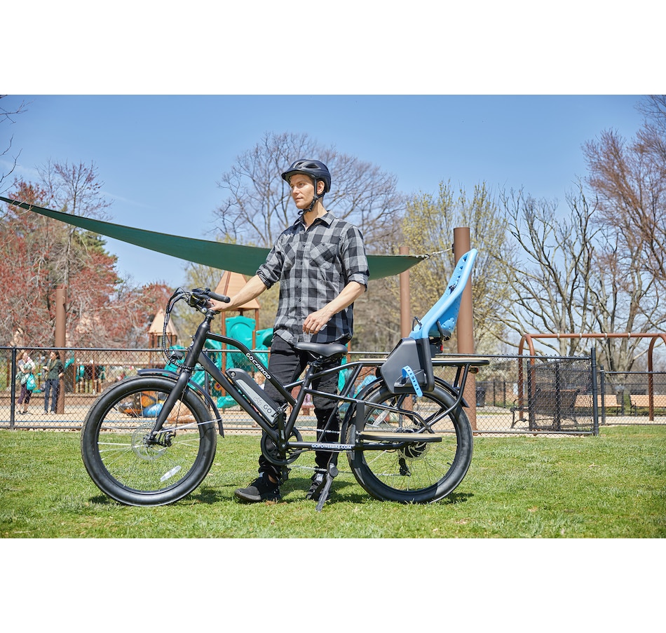 Image 728684_ALTMORE8.jpg, Product 728-684 / Price $2,199.00, GoPowerBike GoCargo Fat-Tire Electric City Bike (500W Motor / 80km Range / 32km/h Top Speed) from Go Power E-Bikes on TSC.ca's Health & Fitness department