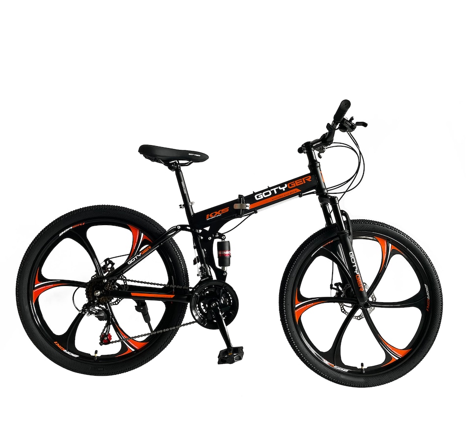 Image 728692_BLK.jpg, Product 728-692 / Price $699.99, GoTyger 26" Foldable Mountain Bike from Gotyger on TSC.ca's Health & Fitness department