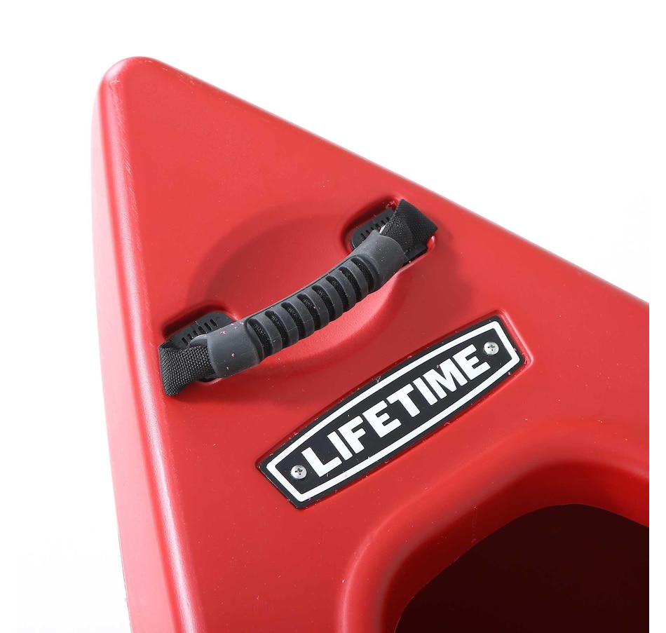 Image 728706_ALTMORE6.jpg, Product 728-706 / Price $1,499.99, Lifetime Red Kodiak 130 Canoe With Paddles from Lifetime on TSC.ca's Health & Fitness department