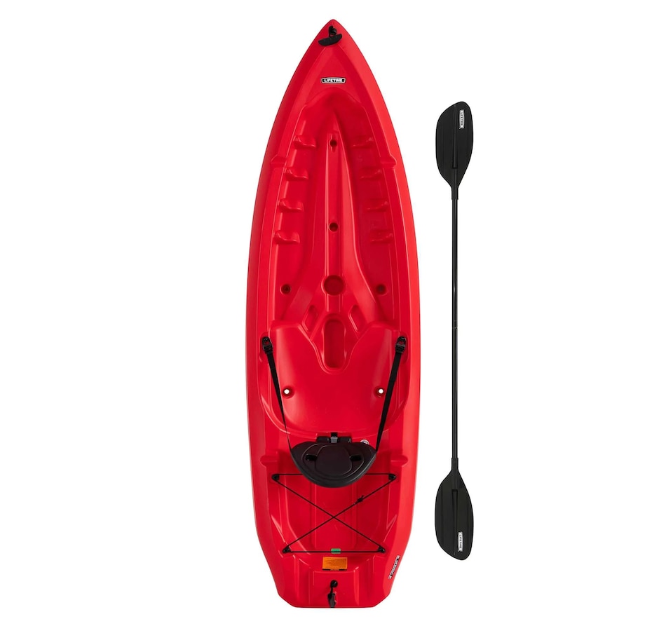 Image 728708.jpg, Product 728-708 / Price $479.99, Lifetime Daylite 80 Sit-On-Top Kayak With Paddle - Red from Lifetime on TSC.ca's Health & Fitness department
